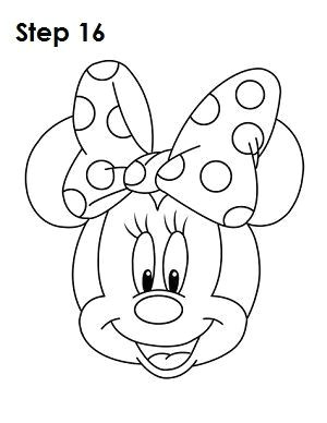 Easy Minnie Mouse Drawing Step by Step How to Make A Minnie Mouse Head Cake Google Search