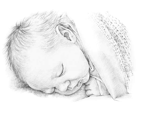 Easy Newborn Baby Drawing Baby Boy Pencil Drawing Pencil Portrait Drawing Pencil