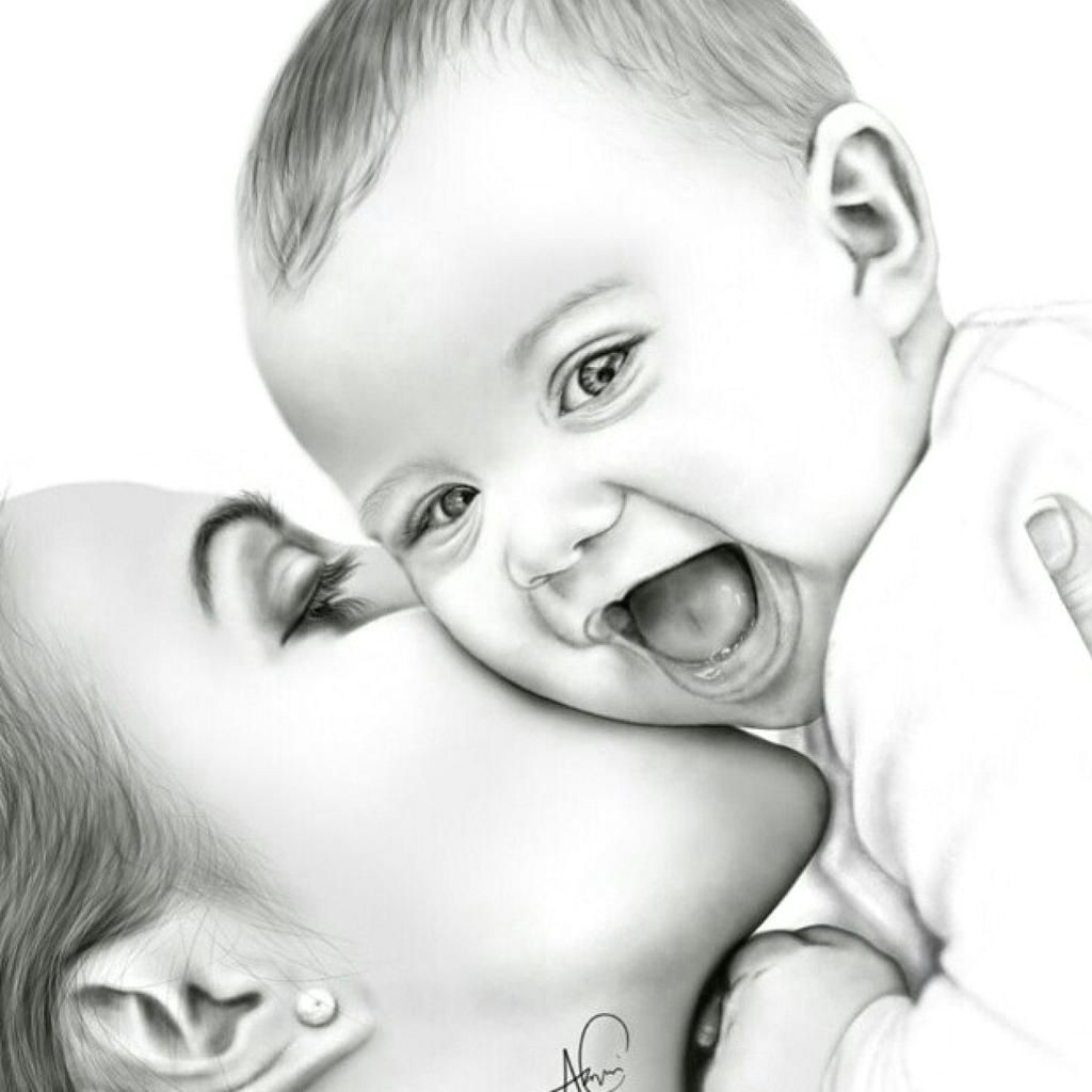 Easy Newborn Baby Drawing Pin On Liked