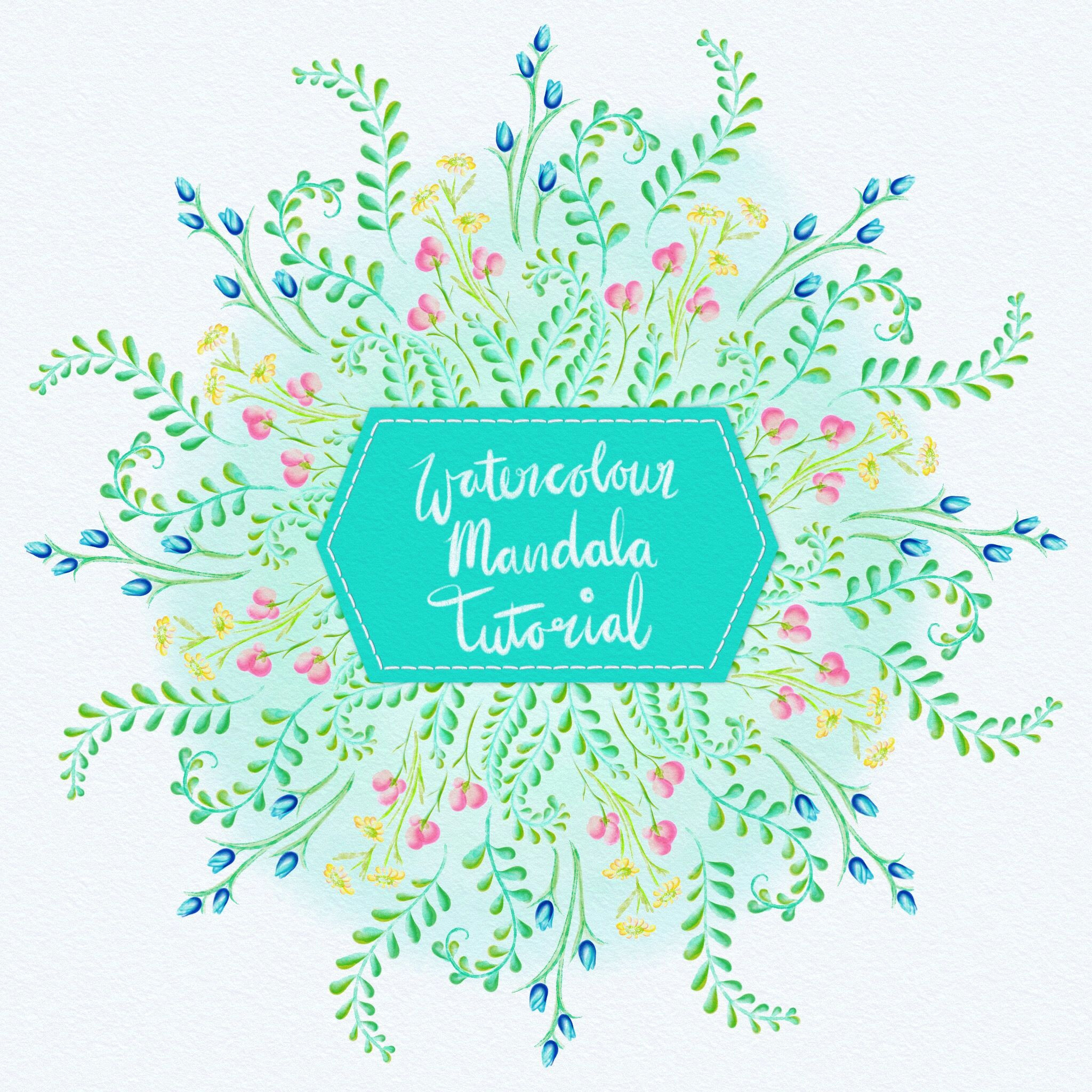 Easy Procreate Drawings Easy Perfect Mandala In Procreate Watercolor Mandala