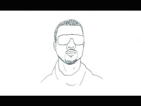 Easy Rapper Drawings How to Draw Kanye West Drawings Art Drawings Art