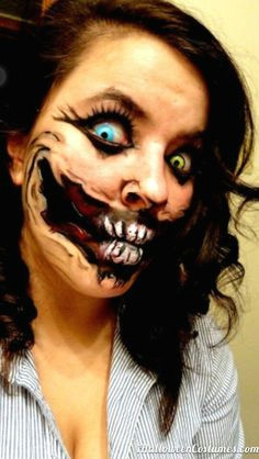 Easy Scary Halloween Drawings 94 Best Scary Halloween Face Paint Images Scary Halloween