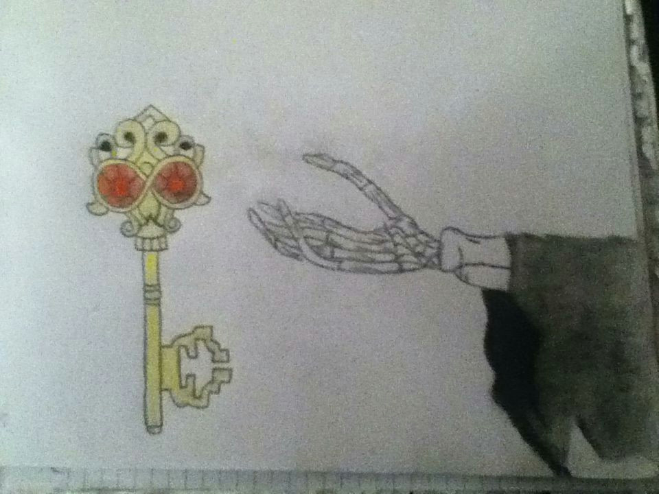 Easy Skeleton Hand Drawing A Skeleton Hand Reaching Out to A Skeleton Key One Of Last