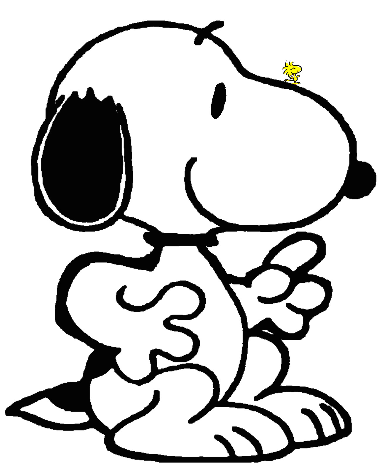 Easy Snoopy Drawing Pin by Leslie Beauchamp On Misc Snoopy Character