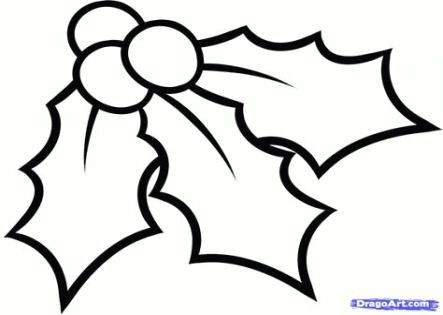 Easy Things to Draw for Christmas 35 Ideas Drawing Simple Flowers Coloring Pages Drawing