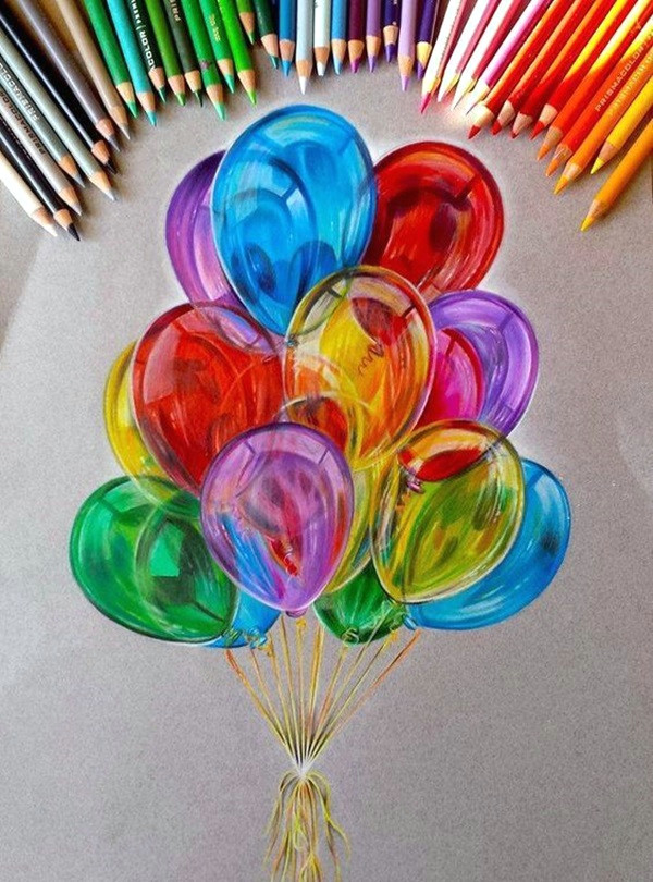 Easy Things to Draw with Colored Pencils 40 Color Pencil Drawings to Having You Cooing with Joy
