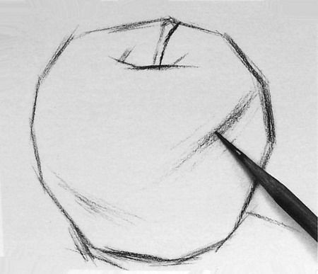 Easy to Draw Apple How to Draw Apple with A Pencil How to Draw Drawing