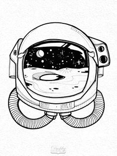 Easy to Draw astronaut 9 Best astronaut Helmet Images Paper Art Paper Crafts