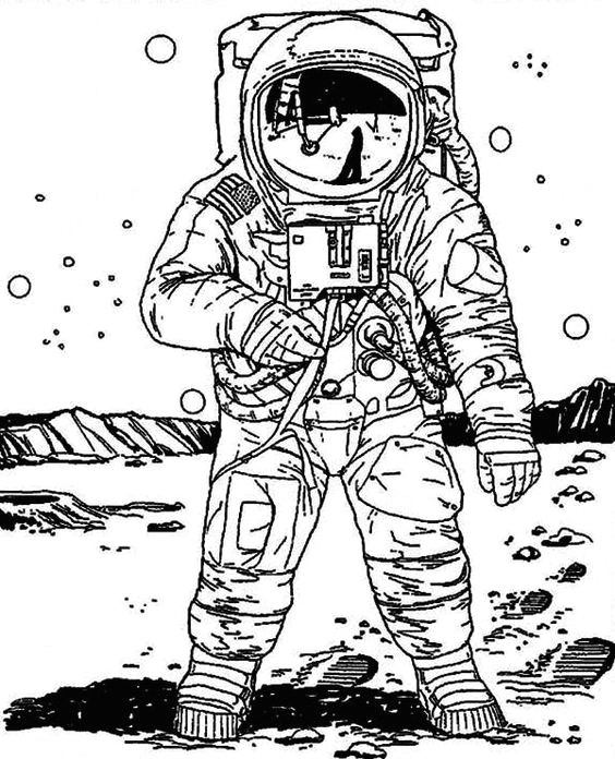 Easy to Draw astronaut Cosmotiger Cosmotiger On Pinterest