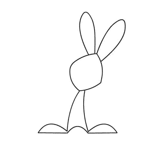 Easy to Draw Easter Chick How to Draw A Cartoon Easter Bunny