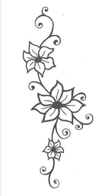 Easy to Draw Flowers and Vines Image Result for Easy Sketches Of Flowers Flower Vine