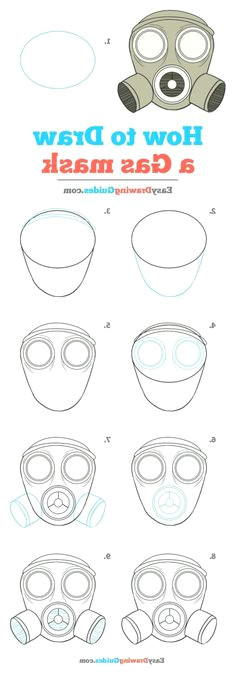 Easy to Draw Gas Mask 79 Best Gas Mask Art Images In 2020 Gas Mask Art Masks