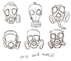 Easy to Draw Gas Mask 79 Best Gas Mask Art Images In 2020 Gas Mask Art Masks