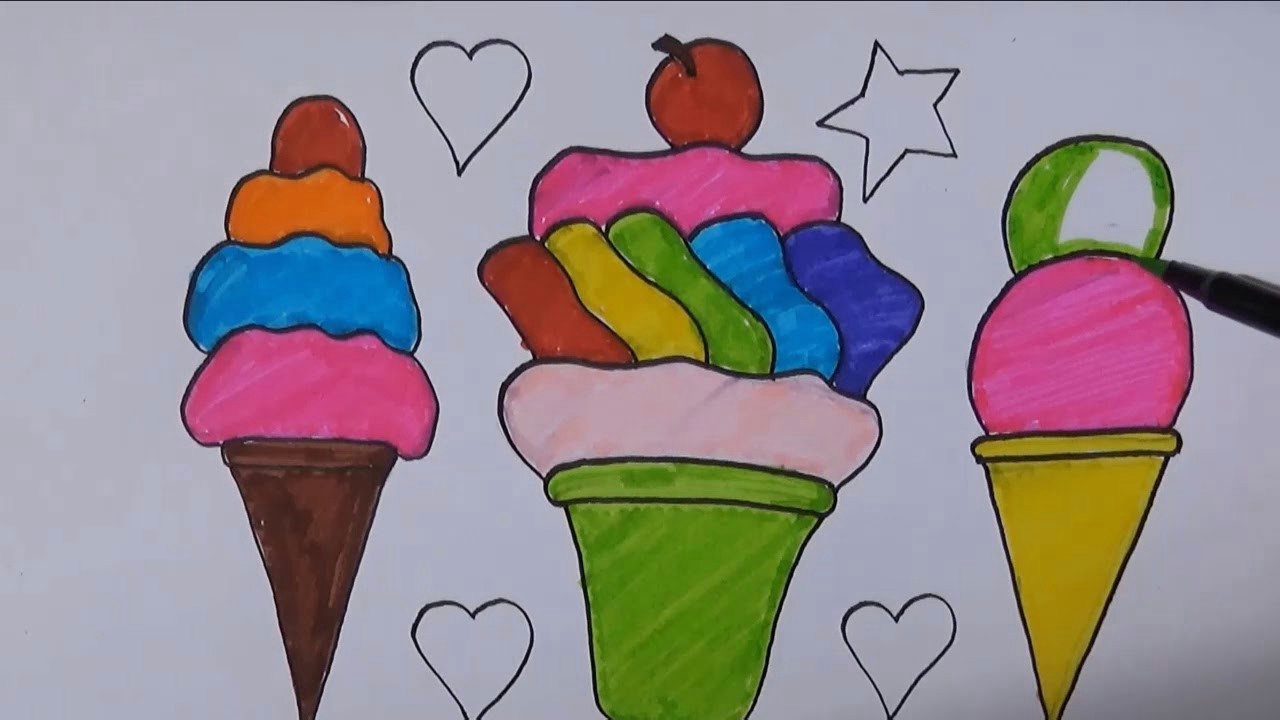 Easy to Draw Ice Cream How to Draw Cool Cute and Easy Drawings Step by Step for