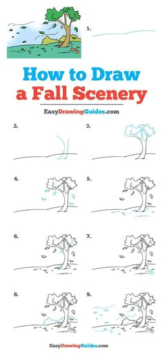 Easy to Draw island 31 Best Landscape Drawing for Kids Images Landscape