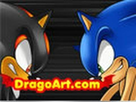Easy to Draw Nintendo Characters How to Draw sonic and Shadow Video Game Characters Pop