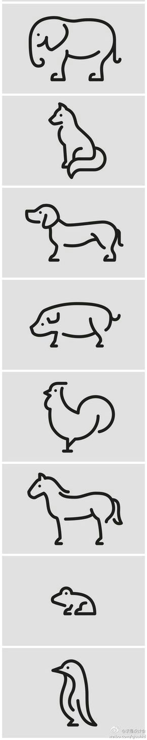 Easy to Draw Stickers How to Draw Easy Animals Bullet Journal Zeichnungen