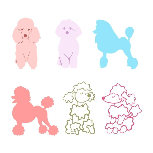 Easy toy Poodle Drawing Pin by Cuttabledesigns On Animals Poodle Drawing Poodle