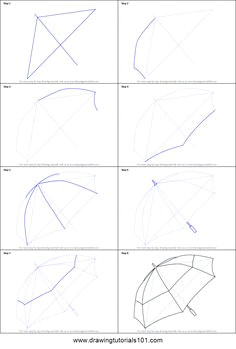 Easy Umbrella Drawing 65 Best Drawing Umbrella Images Under My Umbrella