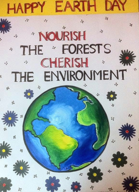 Environment Day Drawing Ideas Art Craft Ideas and Bulletin Boards for Elementary Schools
