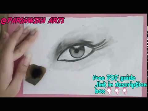 Eye and Eyebrow Drawing Easy Easy Way to Draw A Hyper Realistic Eye Using Only One Pencil