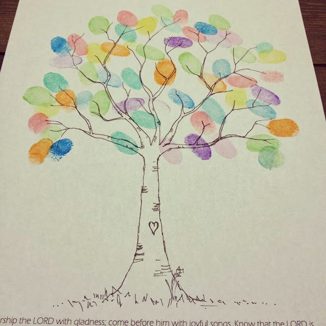 Family Tree Drawing Easy Muffin Tin Mom Craftiness Easy Fingerprint Tree Craft for