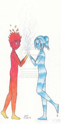 Fire Girl Drawing 53 Best Fire and Ice Images Fire Ice Fire Girl In Water