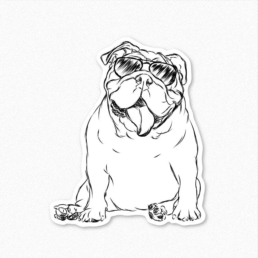 French Bulldog Drawing Easy English Bulldog Line Drawing Google Search English