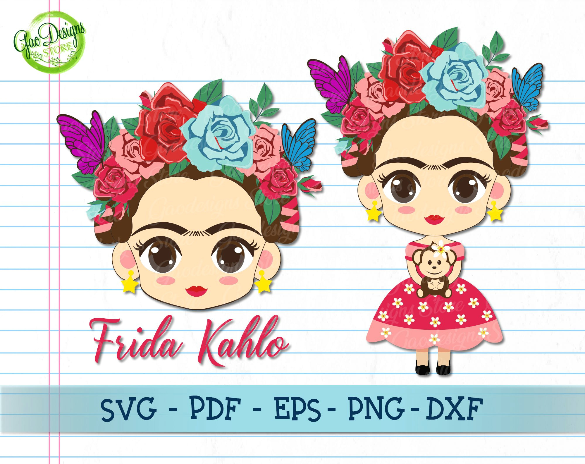 Frida Kahlo Drawings Easy Frida Kahlo Png Clipart Digital