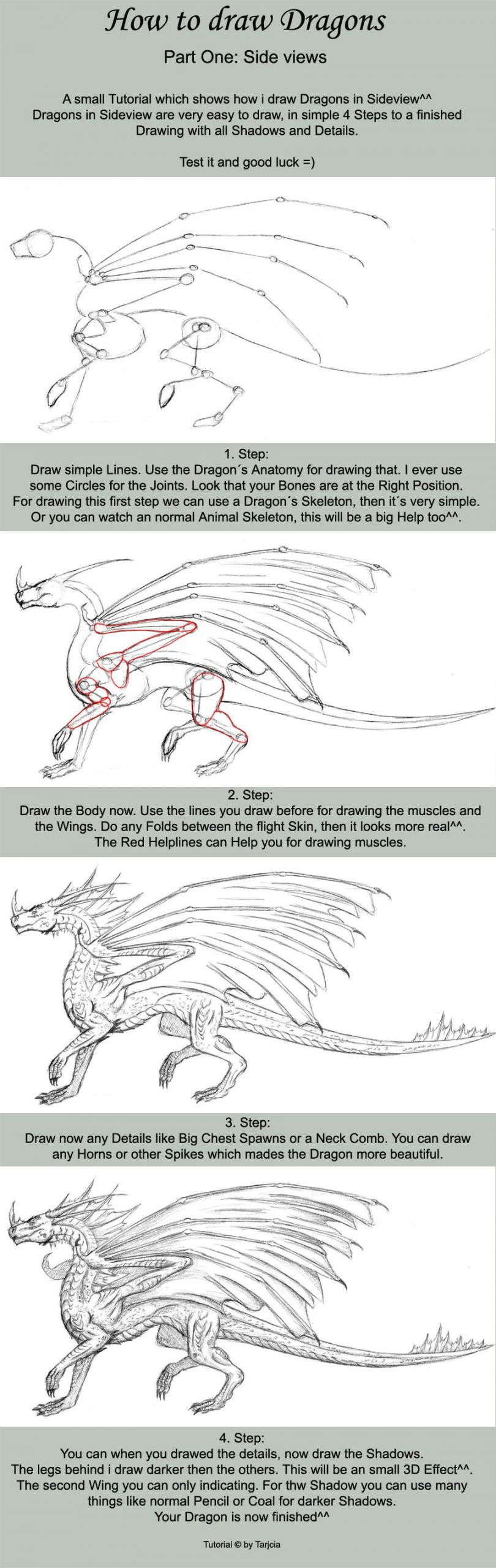 Full Body Dragon Drawing Easy How to Draw Dragons Part One by Sheranuva Dragon Sketch