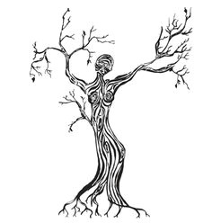 Girl Climbing Tree Drawing 109 Best Tree Woman Images Tree Woman Tree Art Art