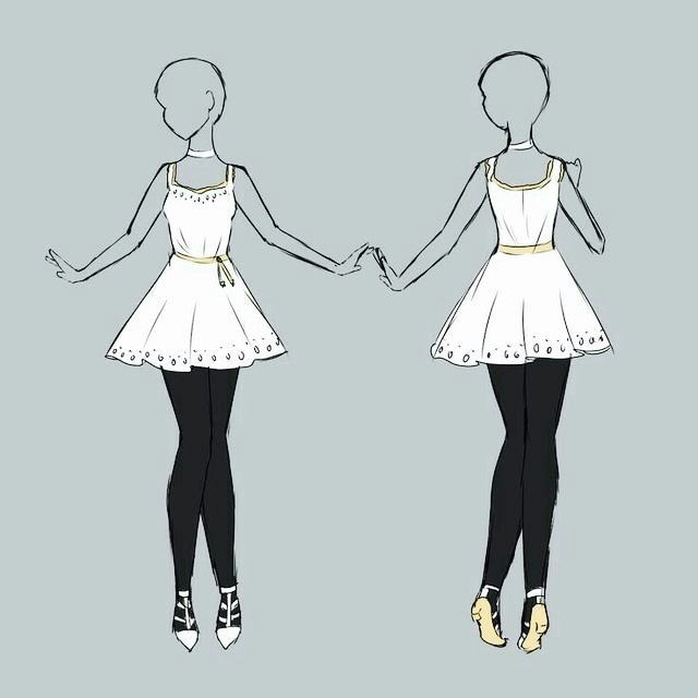 Girl Clothes Drawing Pin by Animelover347 On Outfits Drawings 3 In 2019 Anime