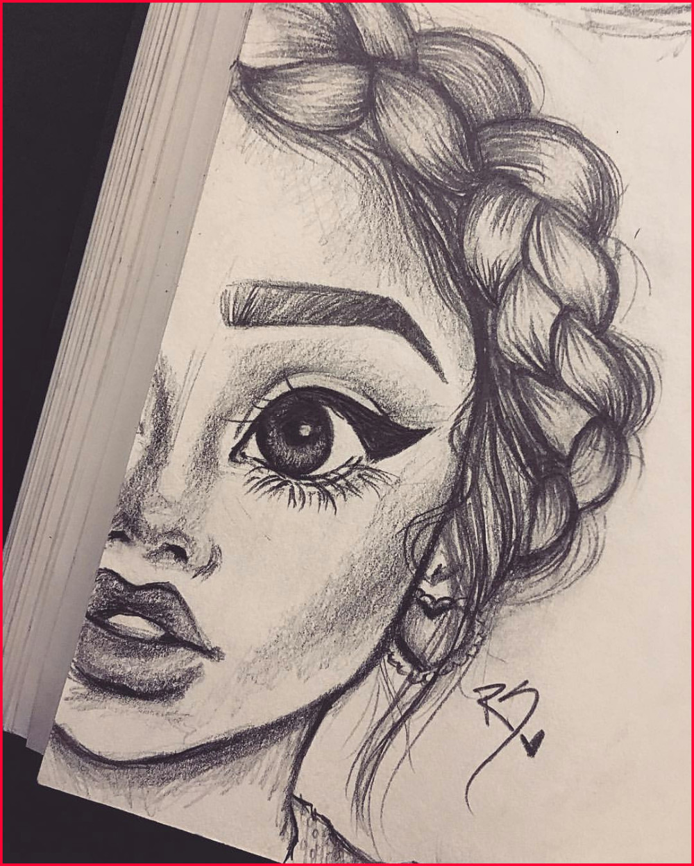 Girl Drawing Face Drawing Ideas From Pinterest Google Search In 2019 Girl
