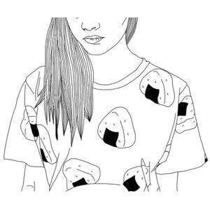 Girl Drawing Pic Girl Draw We Heart It Skizze Zeichnungen Skizzen Und Girls