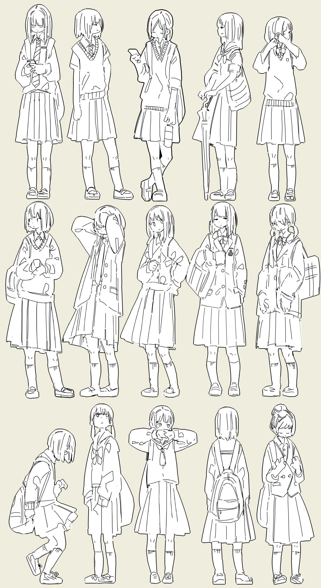 Girl Poses Drawing Reference Pin by Ae A On References In 2018 Pinterest