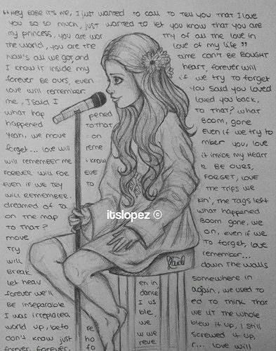 Girl Singing Drawing Pin by Latha Packirisamy On Arts Art Sketches Pencil Art