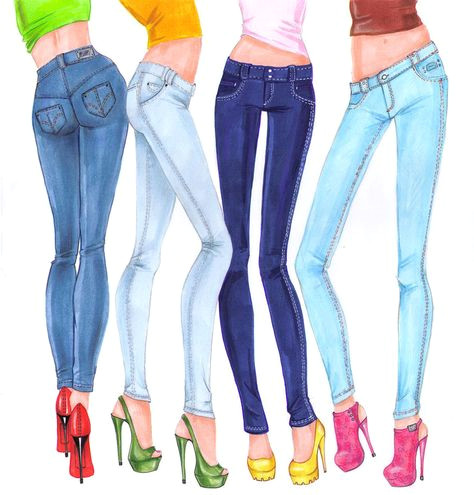 Girl with Jeans Drawing How to Draw Jeans Tutorial that Will Help You Learn the
