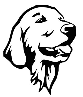Golden Retriever Drawing Easy Free Golden Retriever Svg Image Stencils Dogs Golden