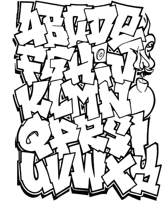 Graffiti Art Drawings Easy Abecedario Grafitti 11 Graffiti Lettering Alphabet