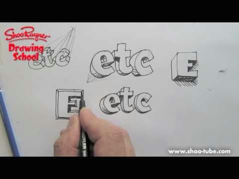 Graffiti Art Drawings Easy How to Draw 3d Lettering Hand Lettering Tutorial