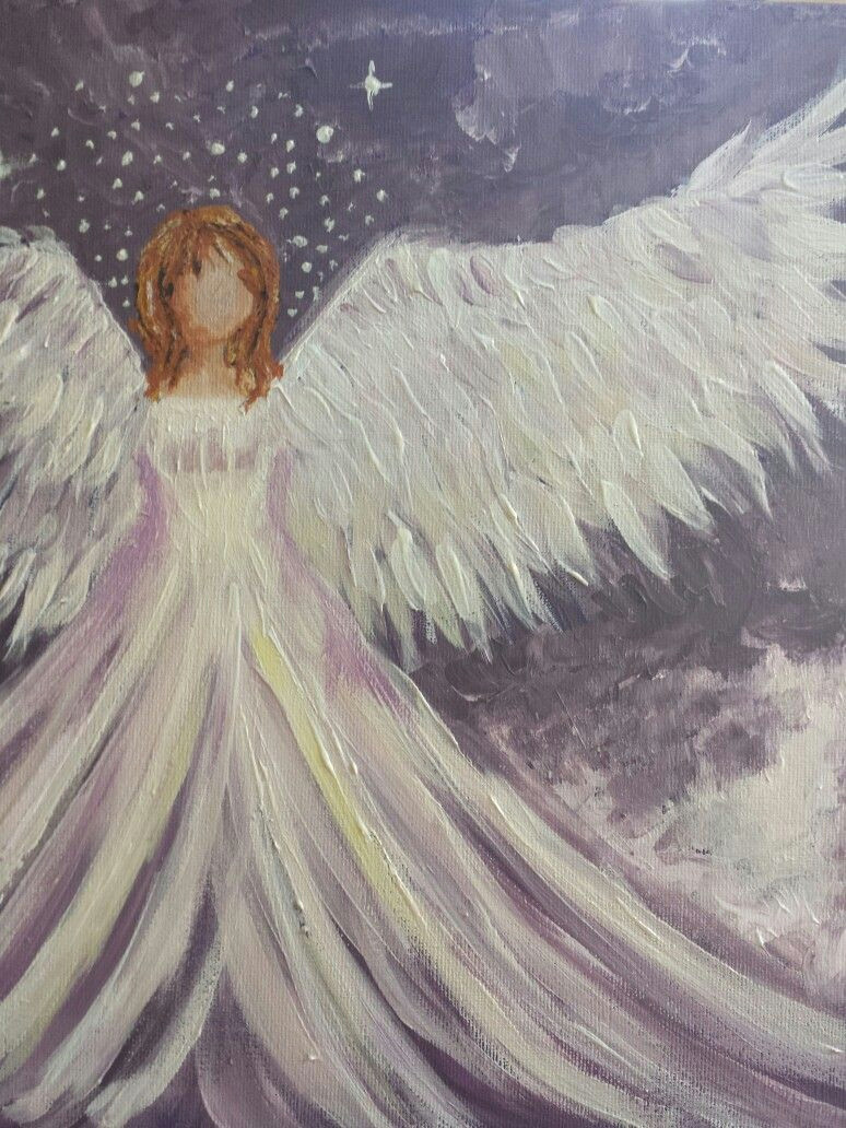 Guardian Angel Drawing Easy Amy Guardian Angel by Berini Silcock Angel Art Angel