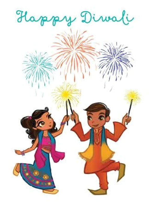 Happy Diwali Drawing Easy Happy Diwali Card Diwali Greetings Indian Celebrations
