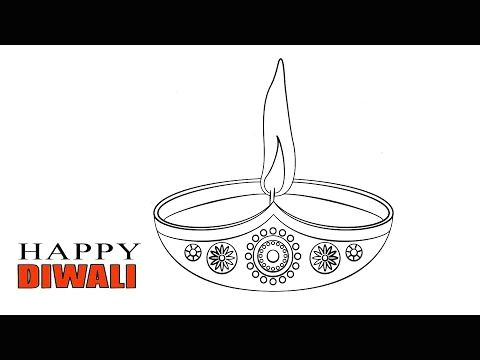 Happy Diwali Drawing Easy Happy Diwali Drawing Easy Diwali Drawing Easy Drawings