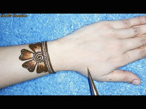 Henna Drawings Easy Videos Matching Full Hand Shaded Arabic Mehndi Designs
