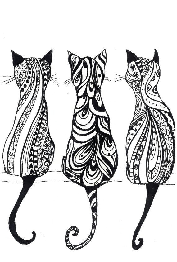 Hippie Drawing Ideas Kolorowanki Dla Dorosa Ych Hippie Drawing Drawings Cat Art