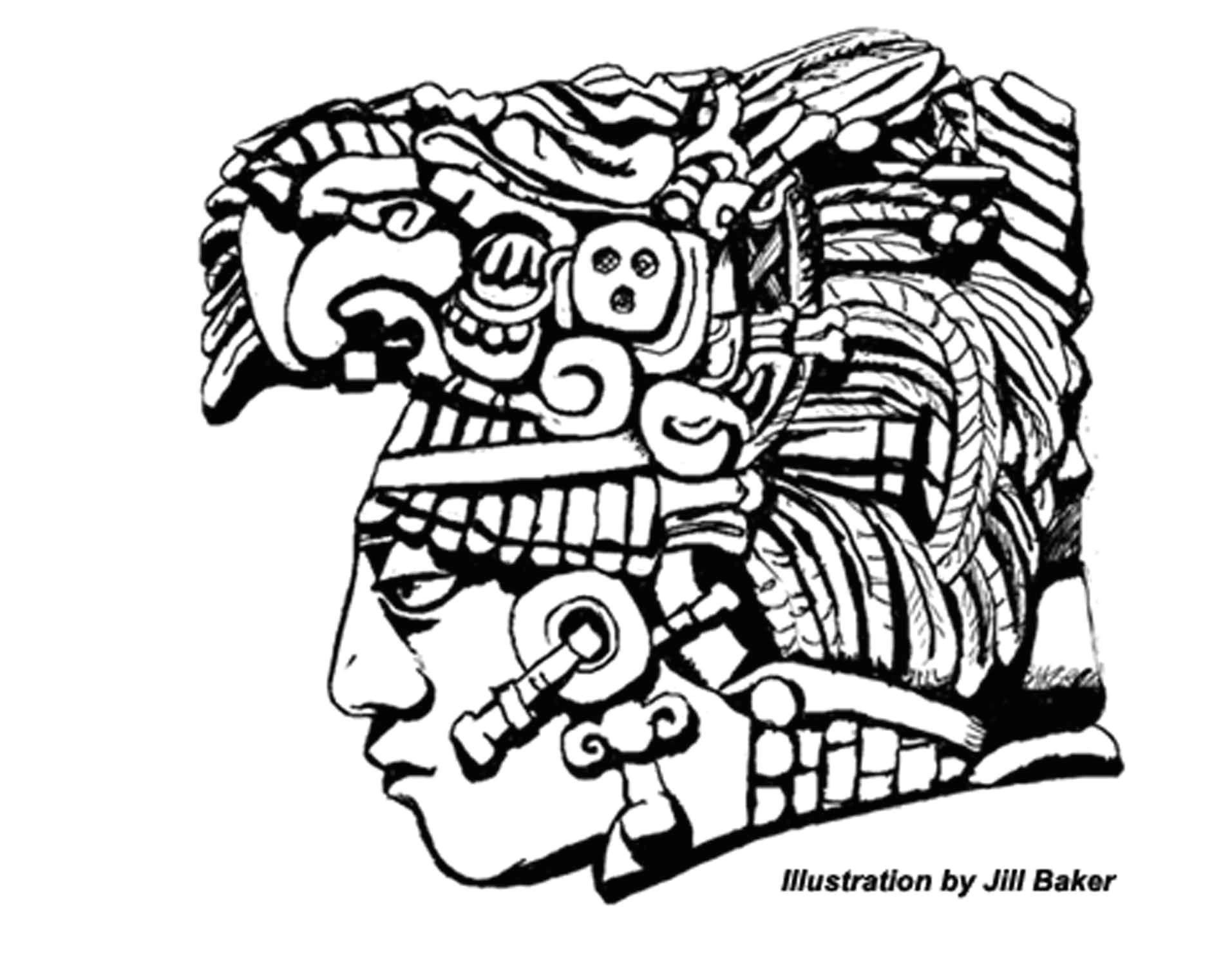 History Drawings Easy Images for Simple Mayan Drawings Aztec Art Mayan