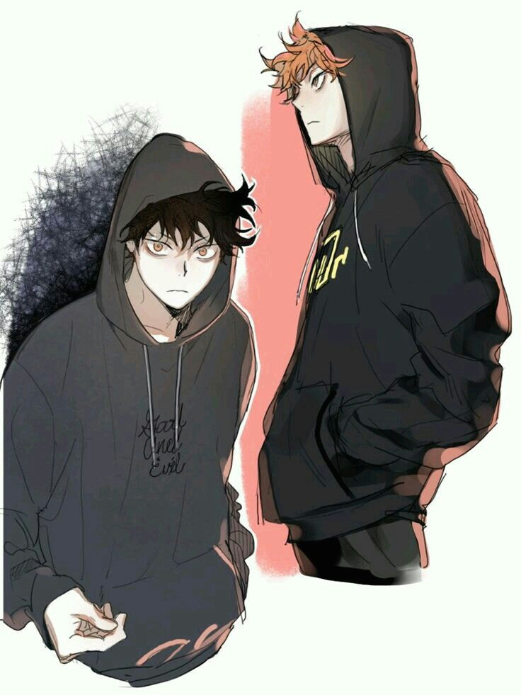 Hoodie Male Anime Drawings Pin On Hq Kagehina