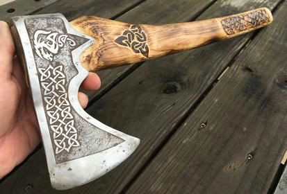 How to Draw A Axe Easy How to Easily Make A Viking Battle Axe From An Old Rusty Axe