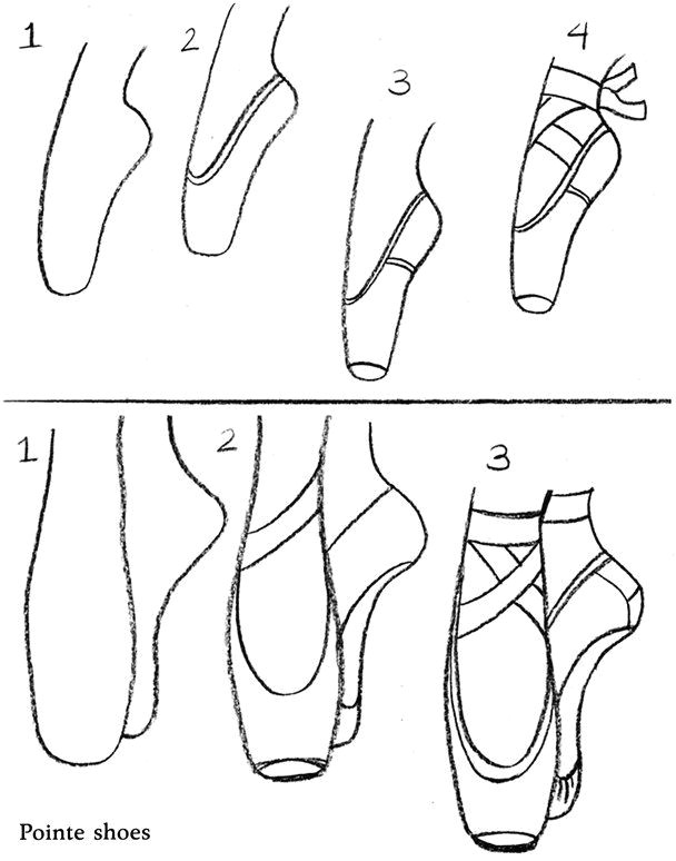 How to Draw A Ballerina Easy Pin Auf Zeichnen