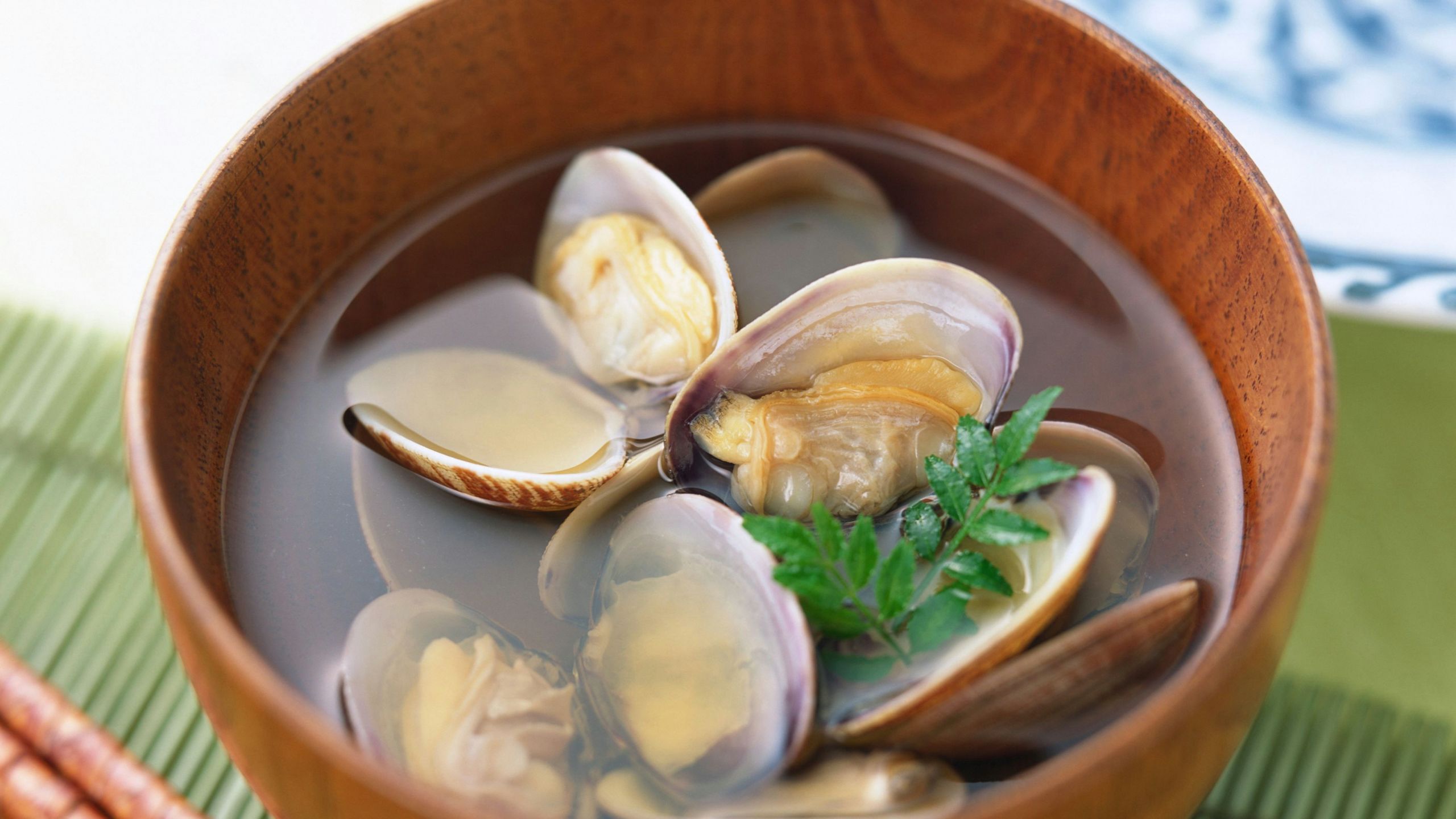 How to Draw A Clam Shell Easy Japanese Clam soup asari No Sumashijiru